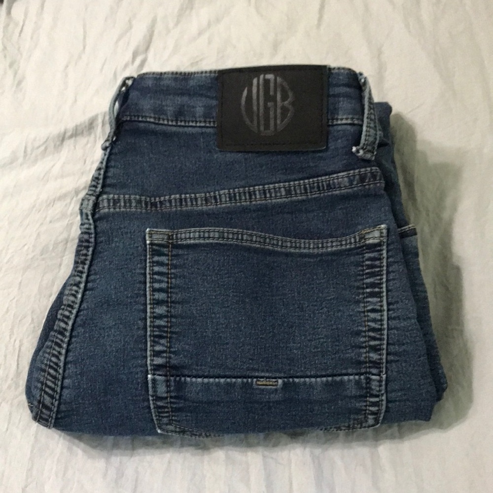 Vintage genes black slim straight fit super soft